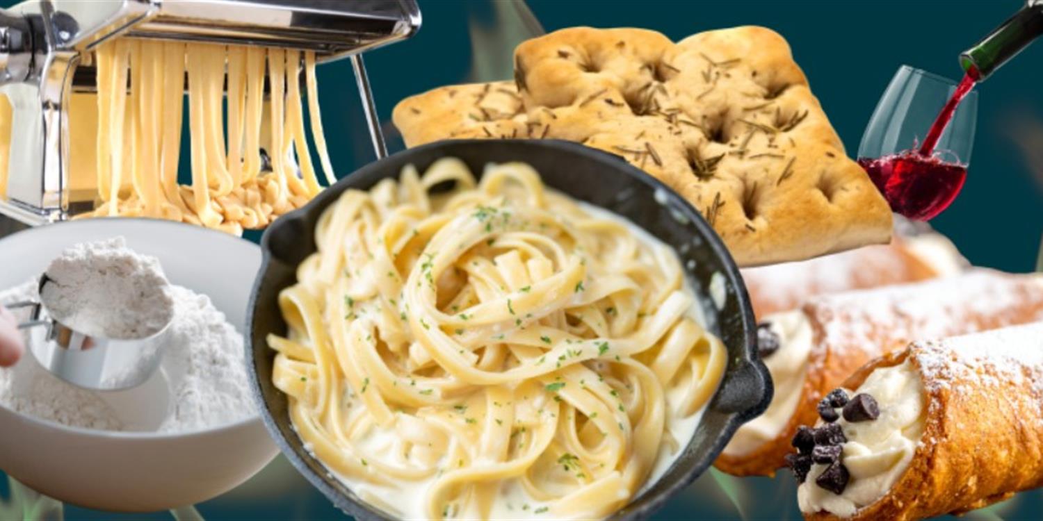 Flour, Fire & Flask: Your Two-Part Italian Culinary Awakening* Image